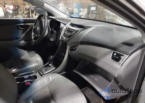 2013 Hyundai Elantra Limited from USA, damaged, VIN 5NPDH4AE1DH199645